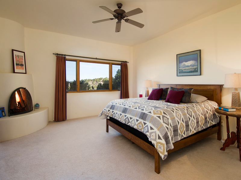 Santa Fe Home Rentals | Adobe Destinations Vacation Homes | Master Bedroom