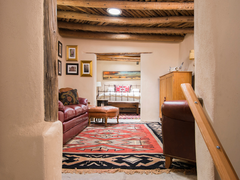Vacation Rentals in Santa Fe NM | Living Room | Adobe Destinations